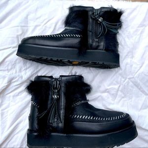 Ugg fluff punk sheepskin boot